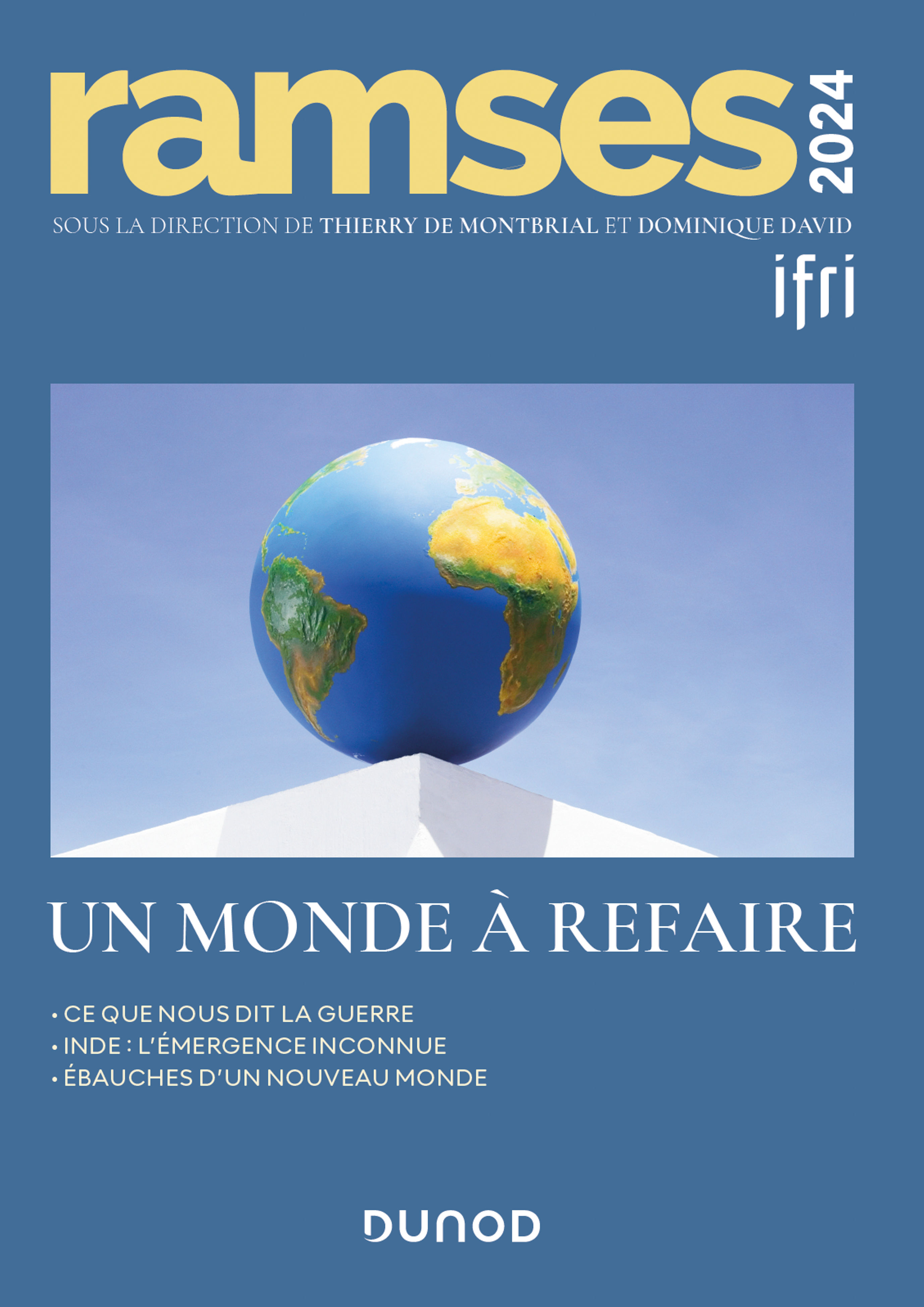 Un monde à refaire, Couverture, Ramses 2024, Ifri