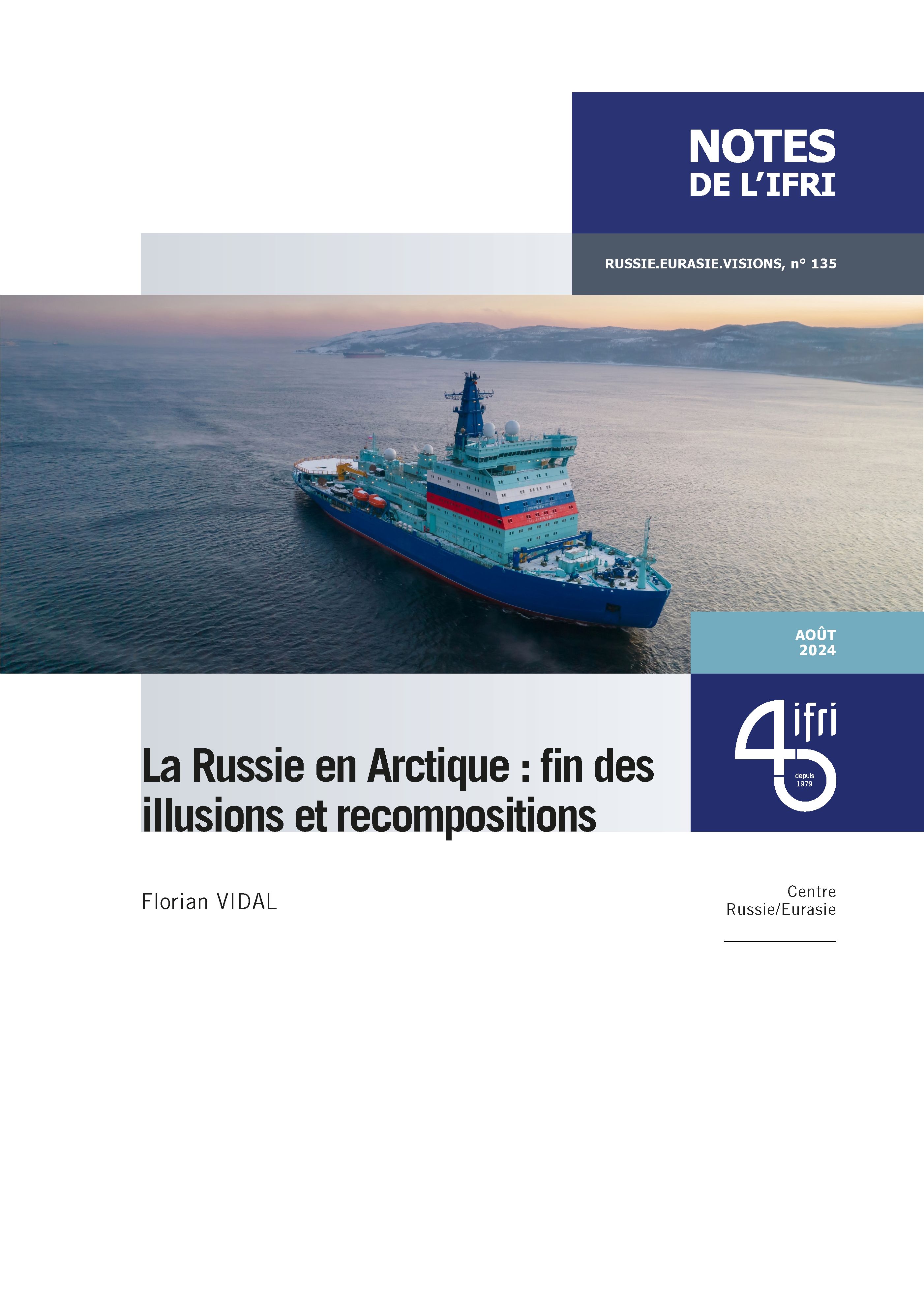 La Russie en Arctique, Florian Vidal