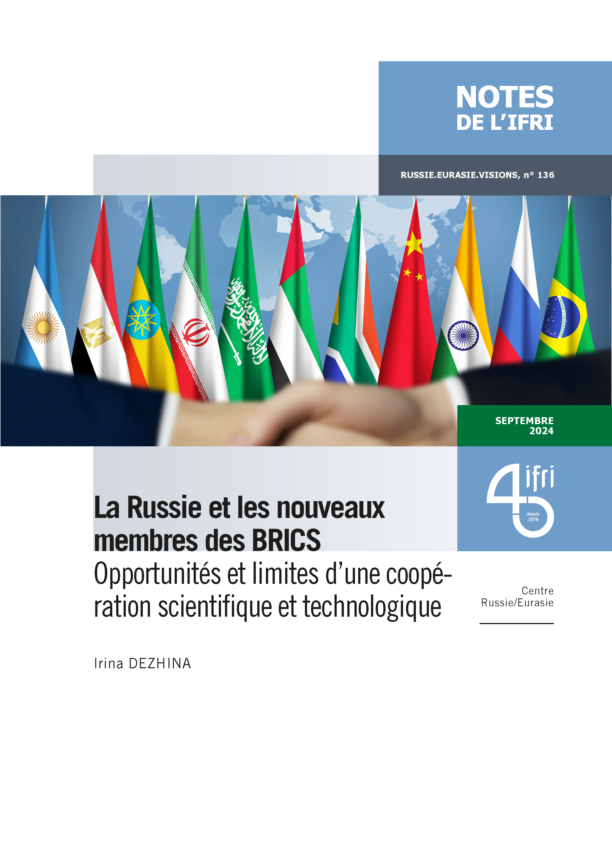 La Russie et les nouveaux membres des BRICS, Irina DEZHINA