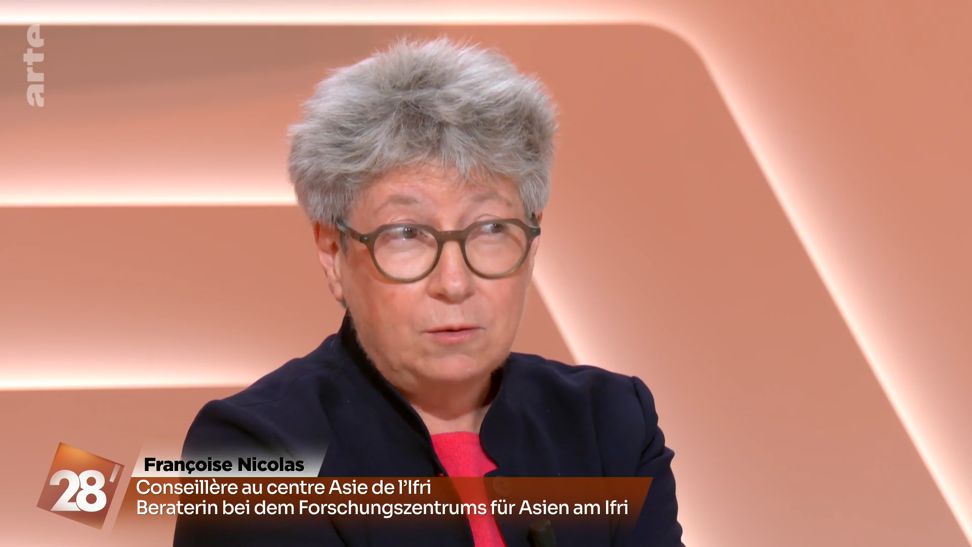 Françoise Nicolas, invitée de 28 minutes sur ARTE le 07 octobre 2024.