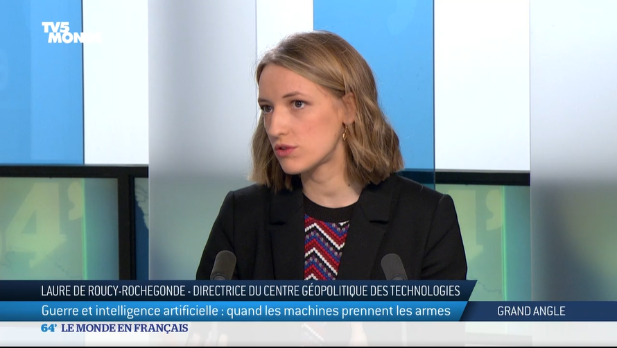 Laure de Roucy-Rochegonde sur TV5 Monde