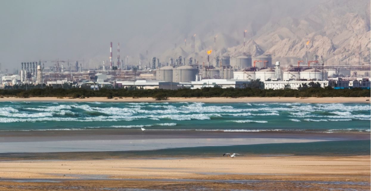 Raffinerie dans la province méridionale de Bushehr en Iran