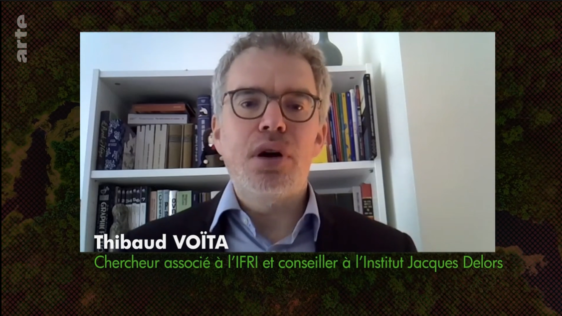 intervention de Thibaud Voïta sur Arte