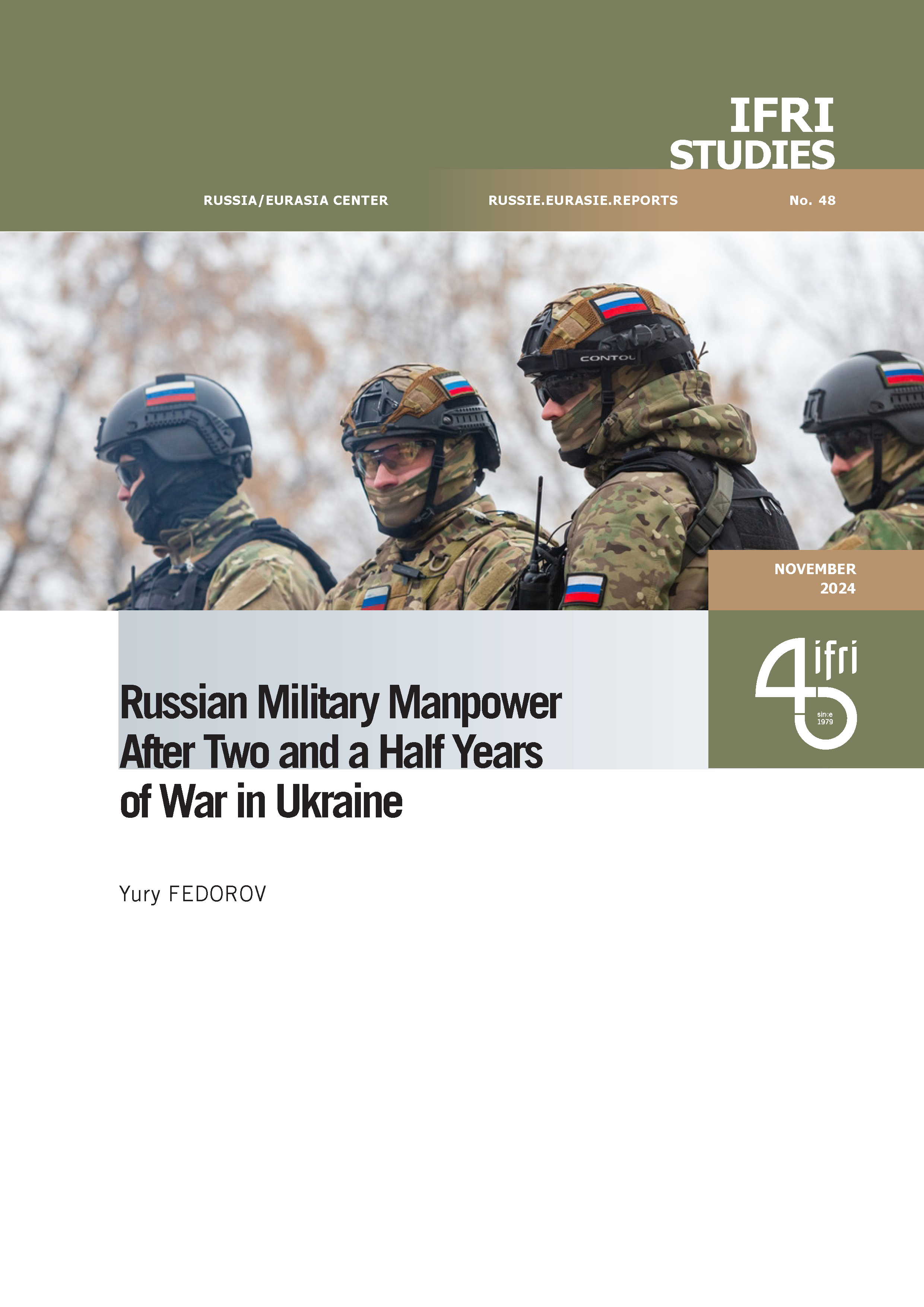 Russian Military Manpower After Two and a Half Years of War in Ukraine, Yury FEDOROV