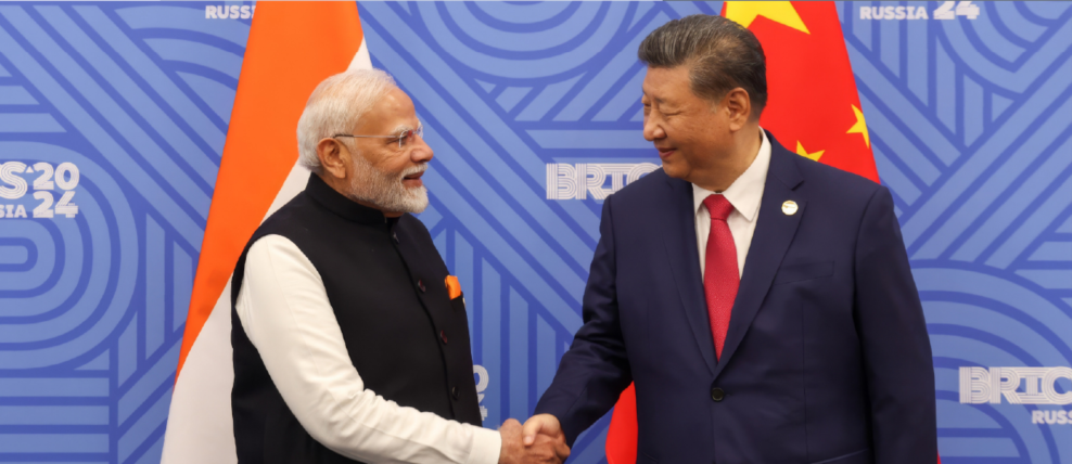 Le Premier ministre indien Modi rencontre le président chinois Xi, Kazan, Tatarstan, Russie – 23 octobre 2024 © Pib/Press Information/Planet Pix via ZUMA Press Wire/Shutterstock