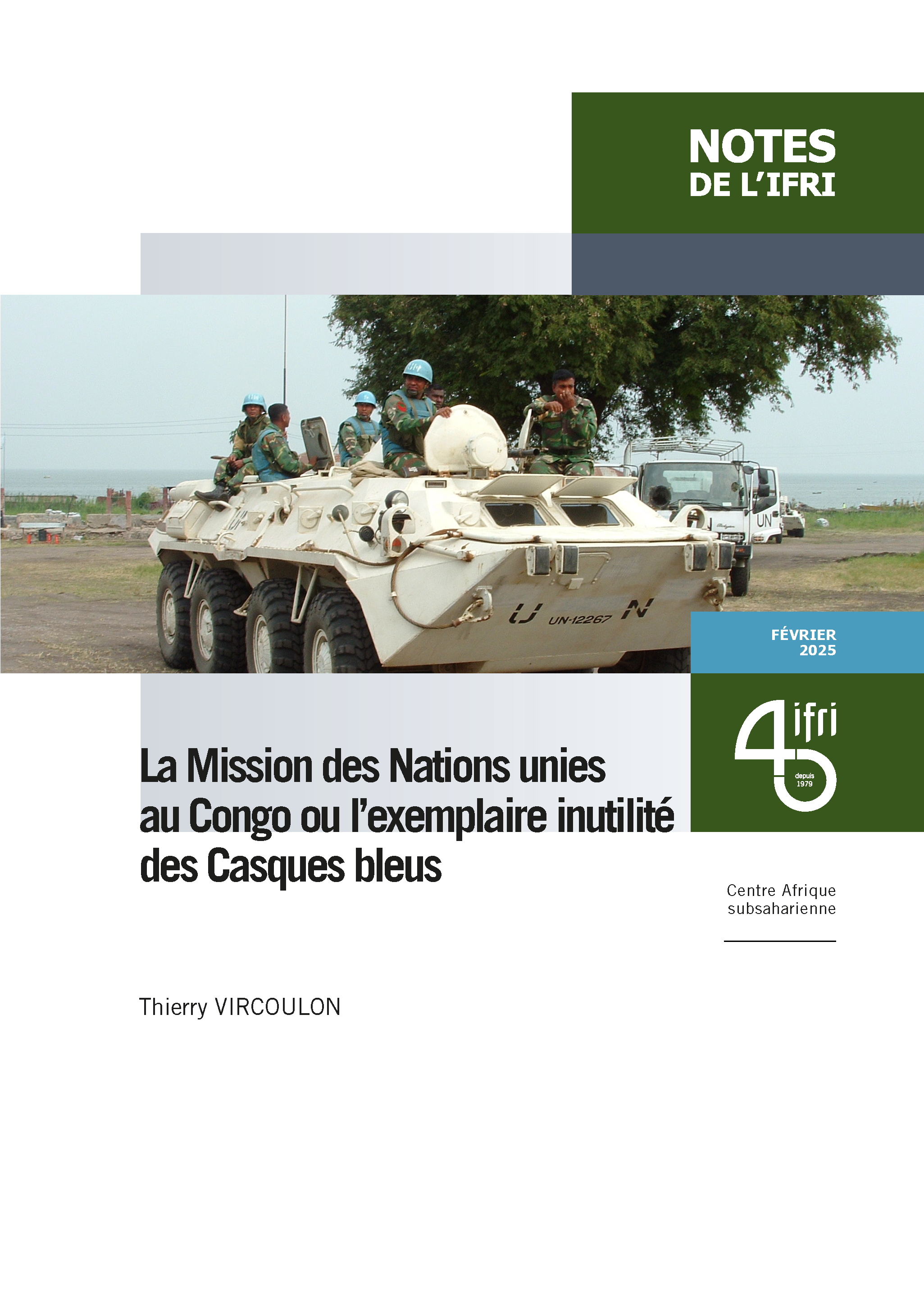 couv Vircoulon MONUSCO