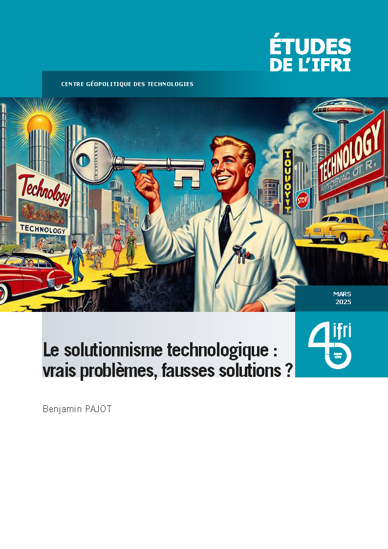 Couverture étude de Benjamin Pajot sur le technosolutionnisme