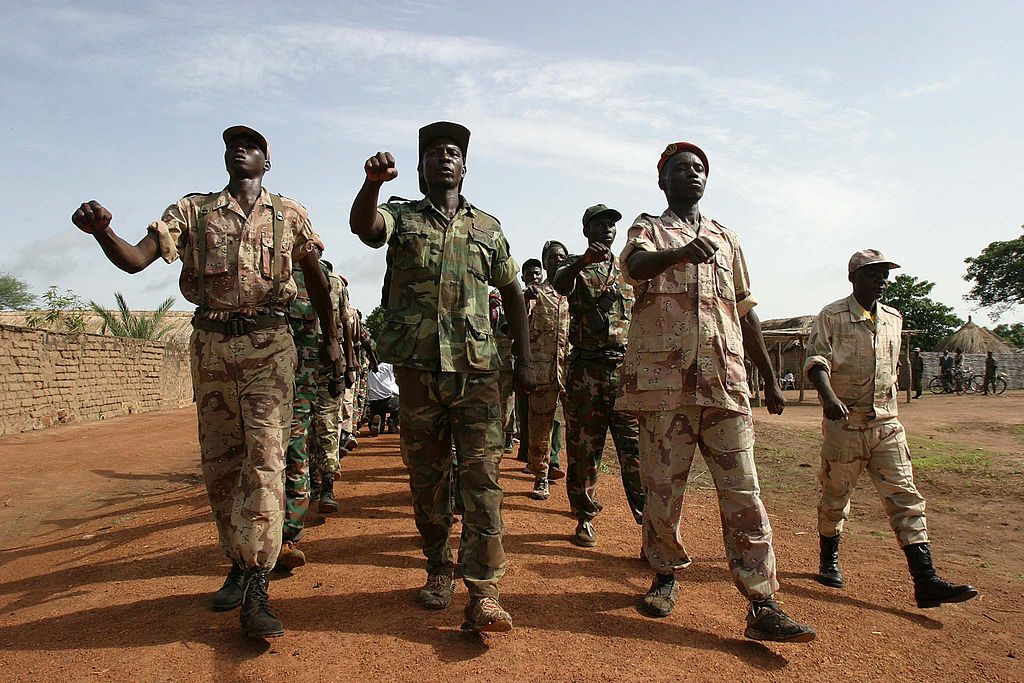 Rebelles dans le Nord de la Centrafrique, juin 2007