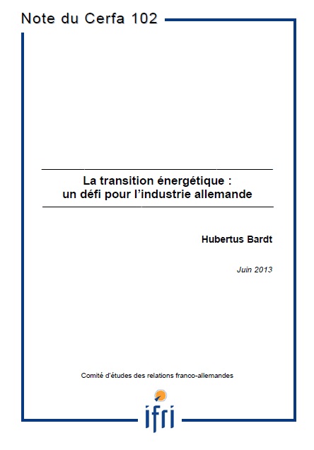 La transition énergétique : un défi pour l'industrie allemande