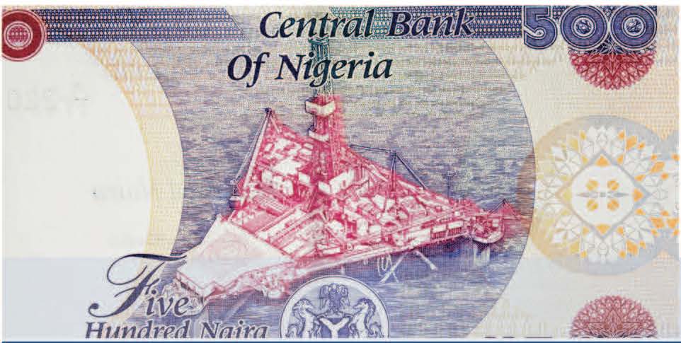 Billet de 500 Naira Nigerian