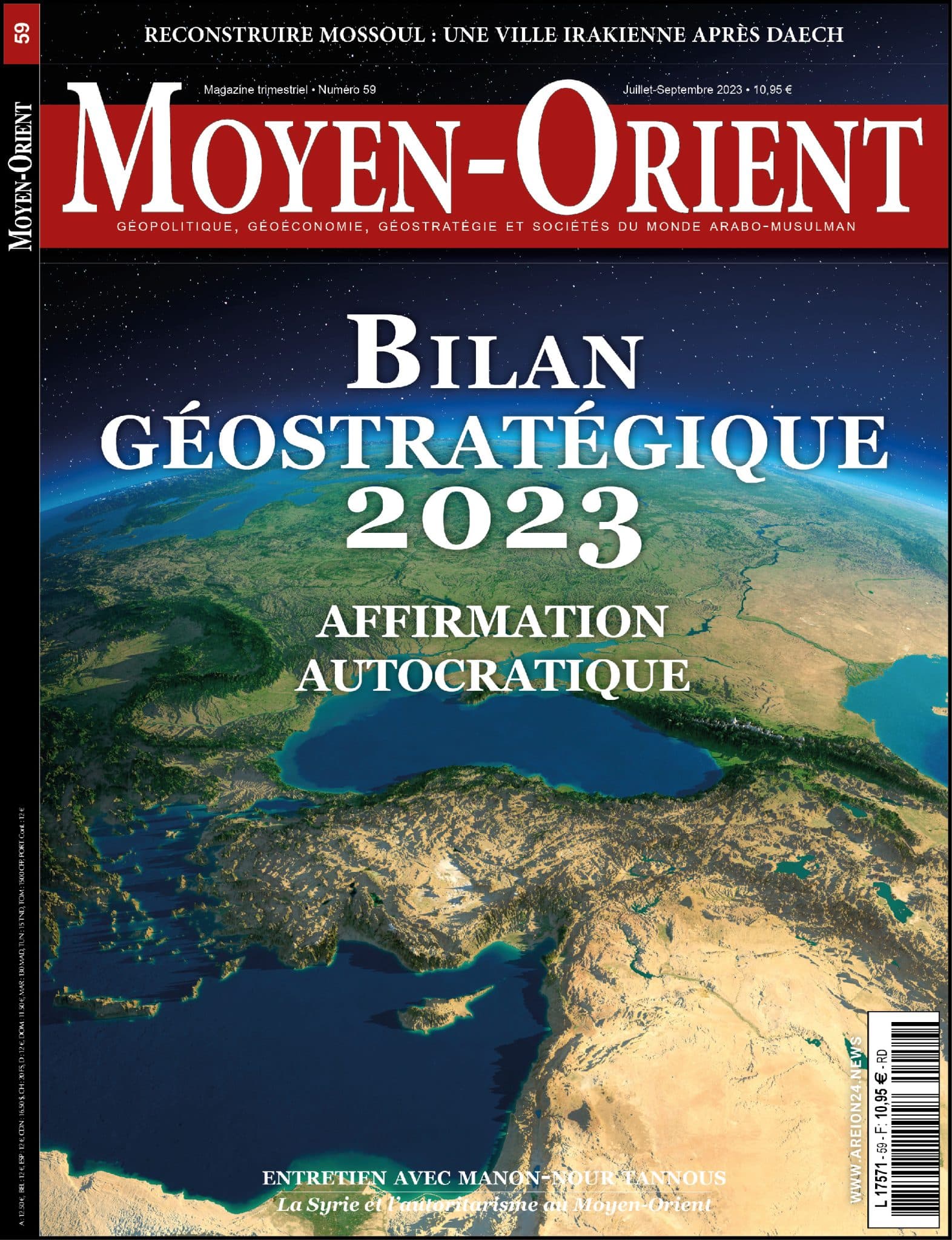 Couverture revue Moyen-Orient n°59