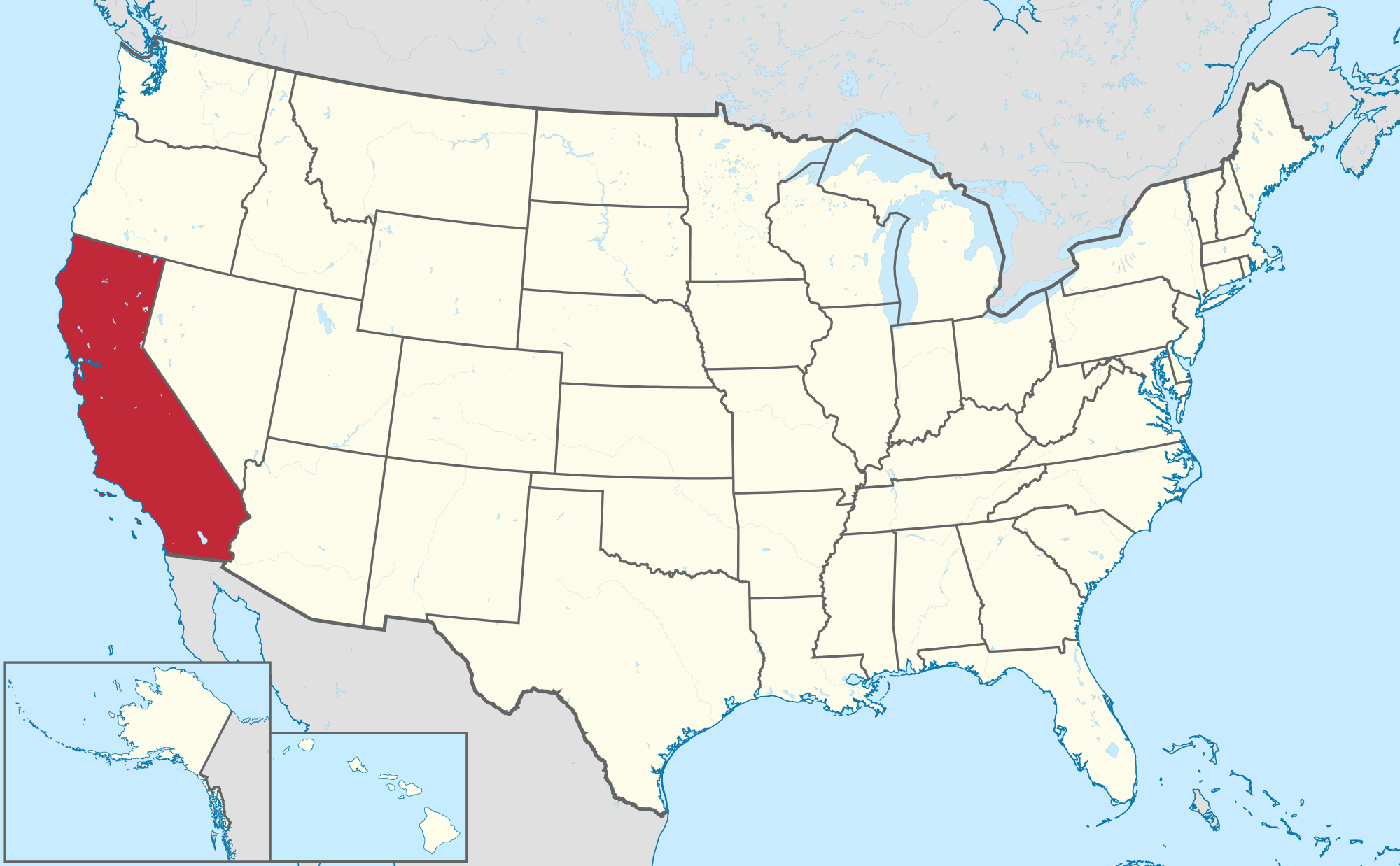 California in United States