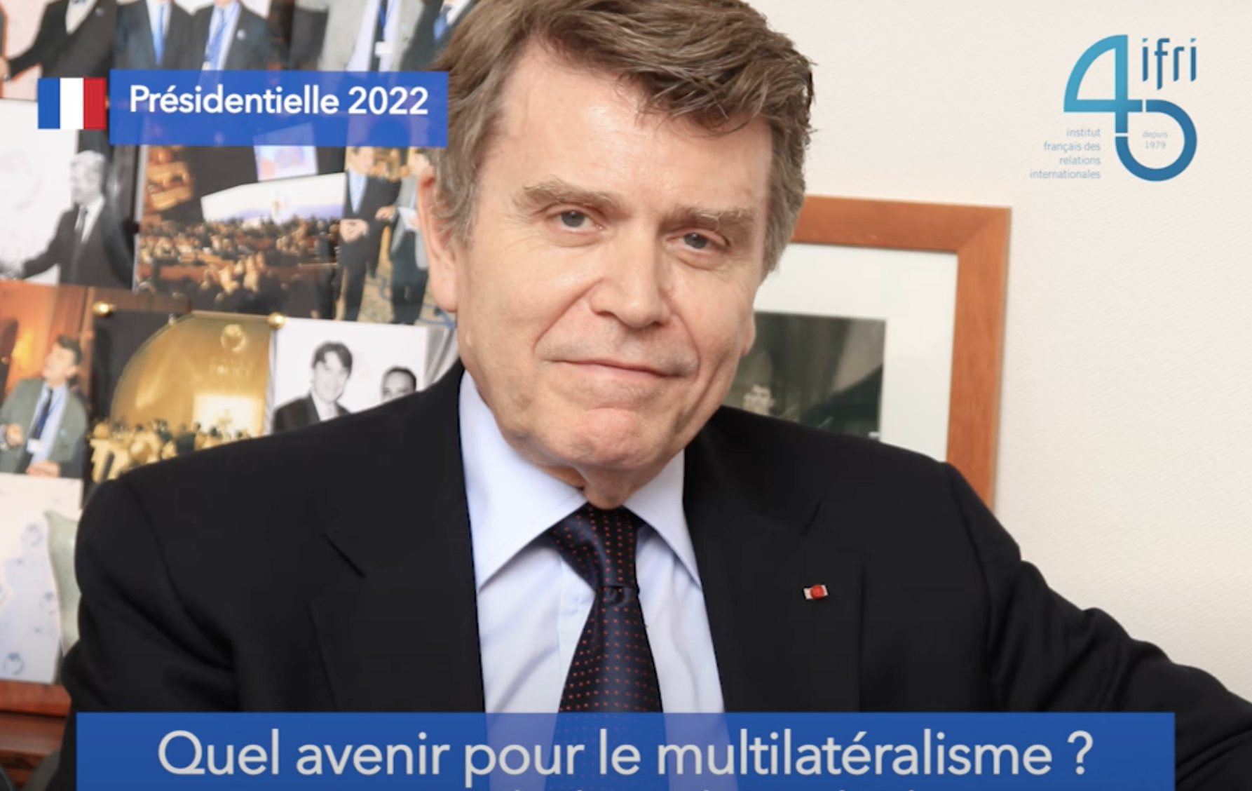 Cover - video - Thierry de Montbrial - Présidentielle 2022