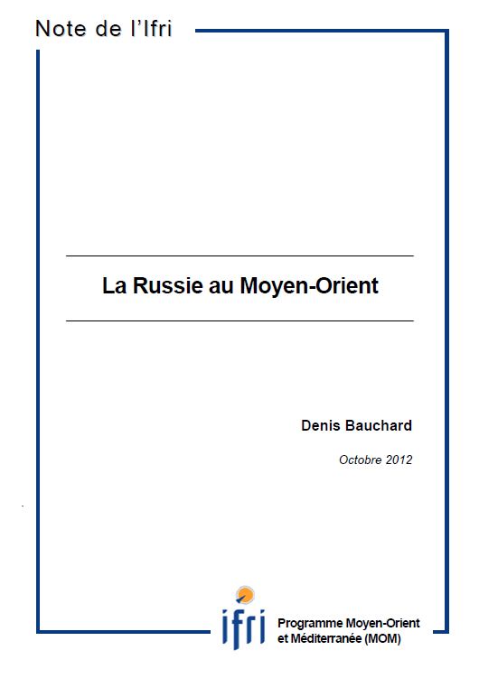 La Russie au Moyen-Orient