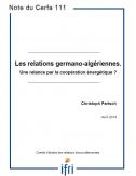 Les relations germano-algériennes. Une relance par la coopération énergétique ?