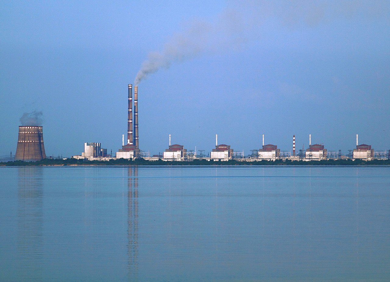 Centrale nucléaire de Zaporijia en Ukraine.