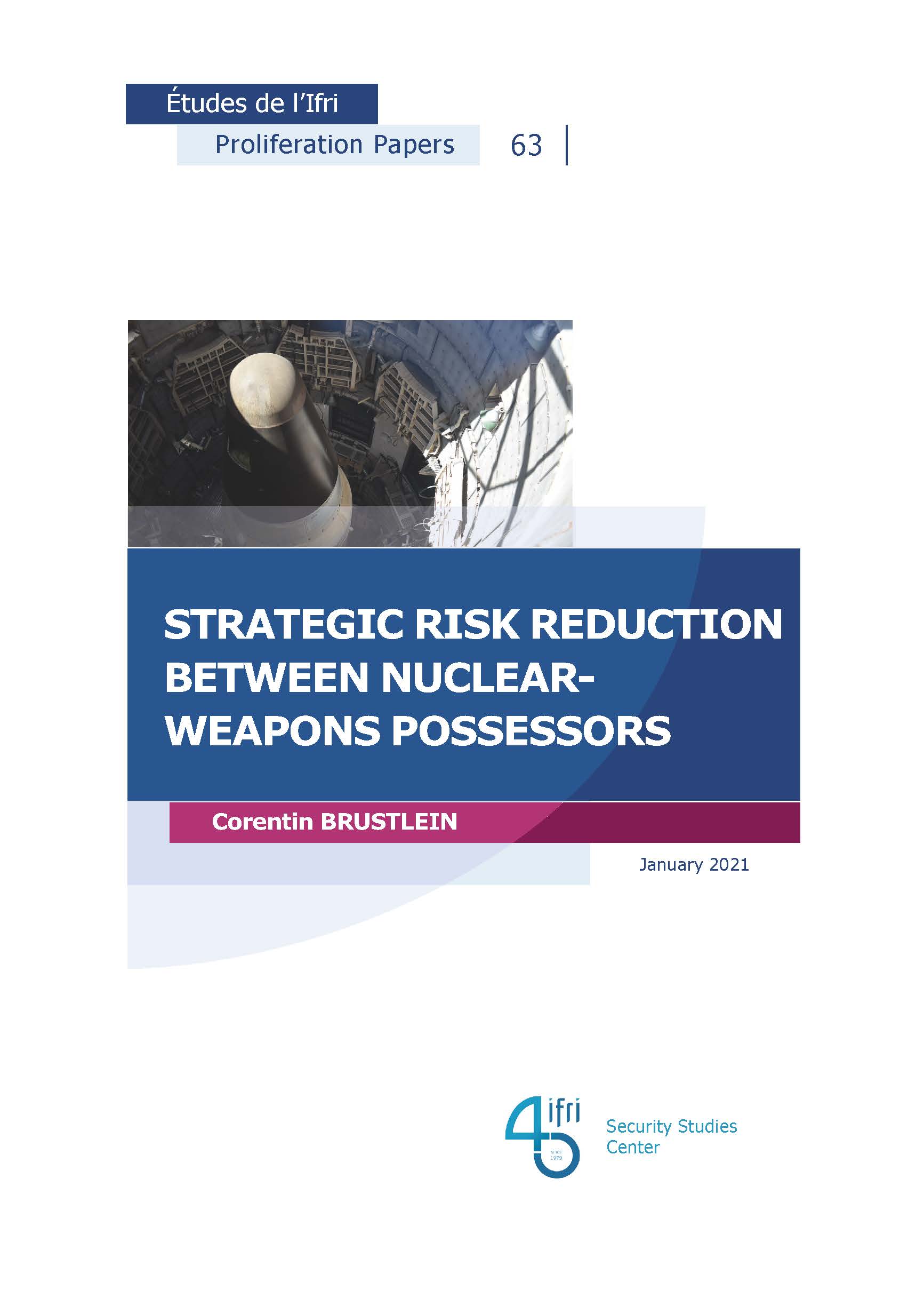 Strategic Risk Reduction between Nuclear-Weapons Possessors