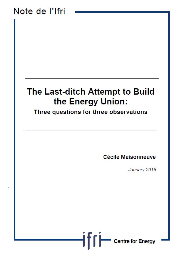 Frontpage Energy Union