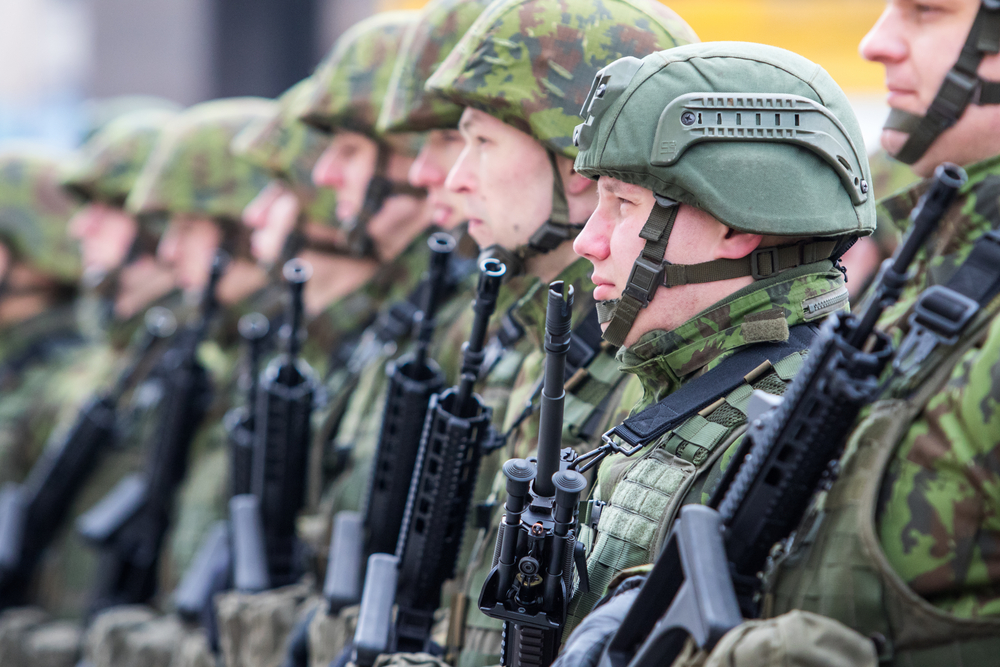 NATO Lithuanian soldiers