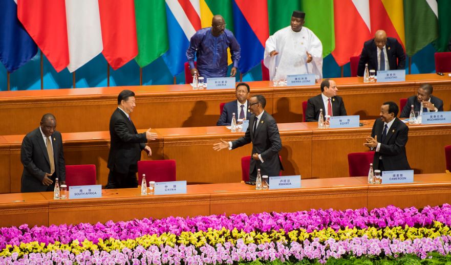 Cérémonie d'ouverture du sommet du FOCAC à Beijing le 3 septembre 2018