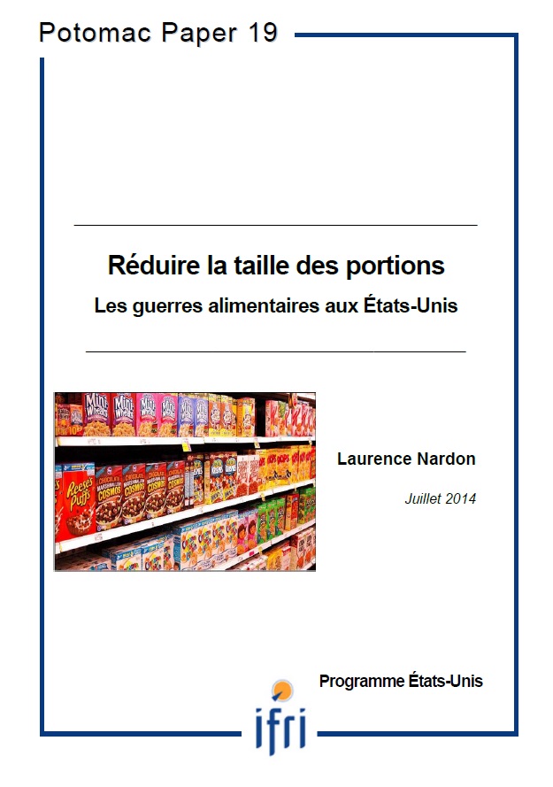 Réduire la taille des portions. Les guerres alimentaires aux Etats-Unis