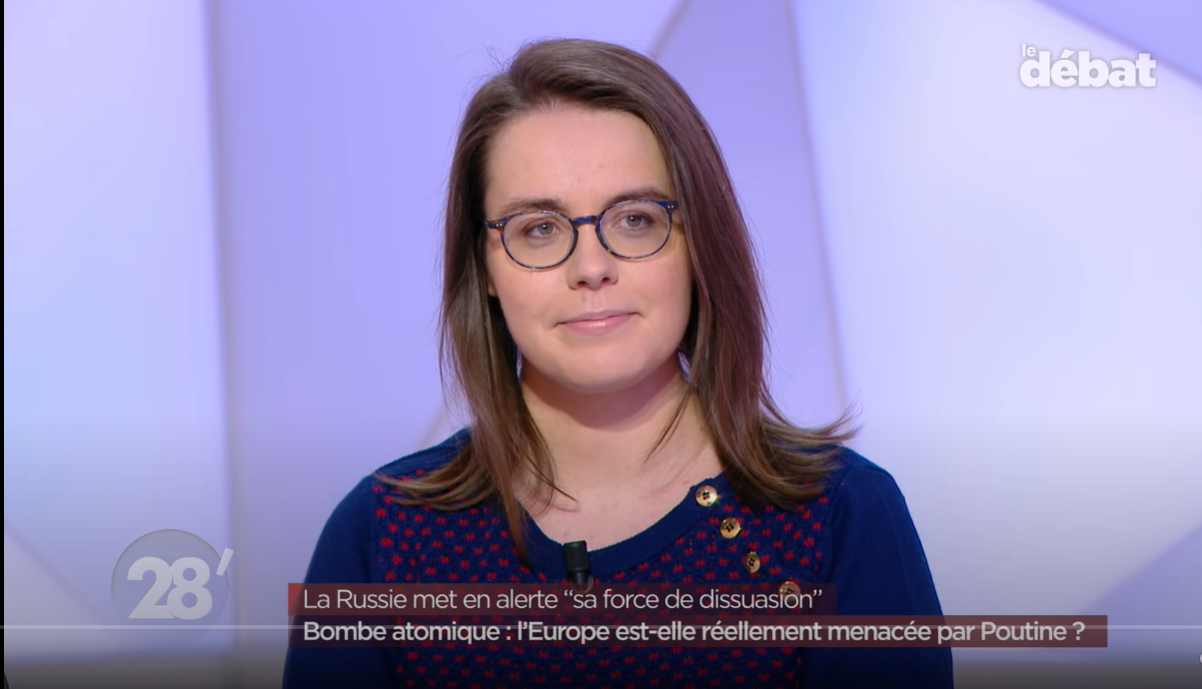 Héloïse Fayet invitée de 28 minutes sur Arte