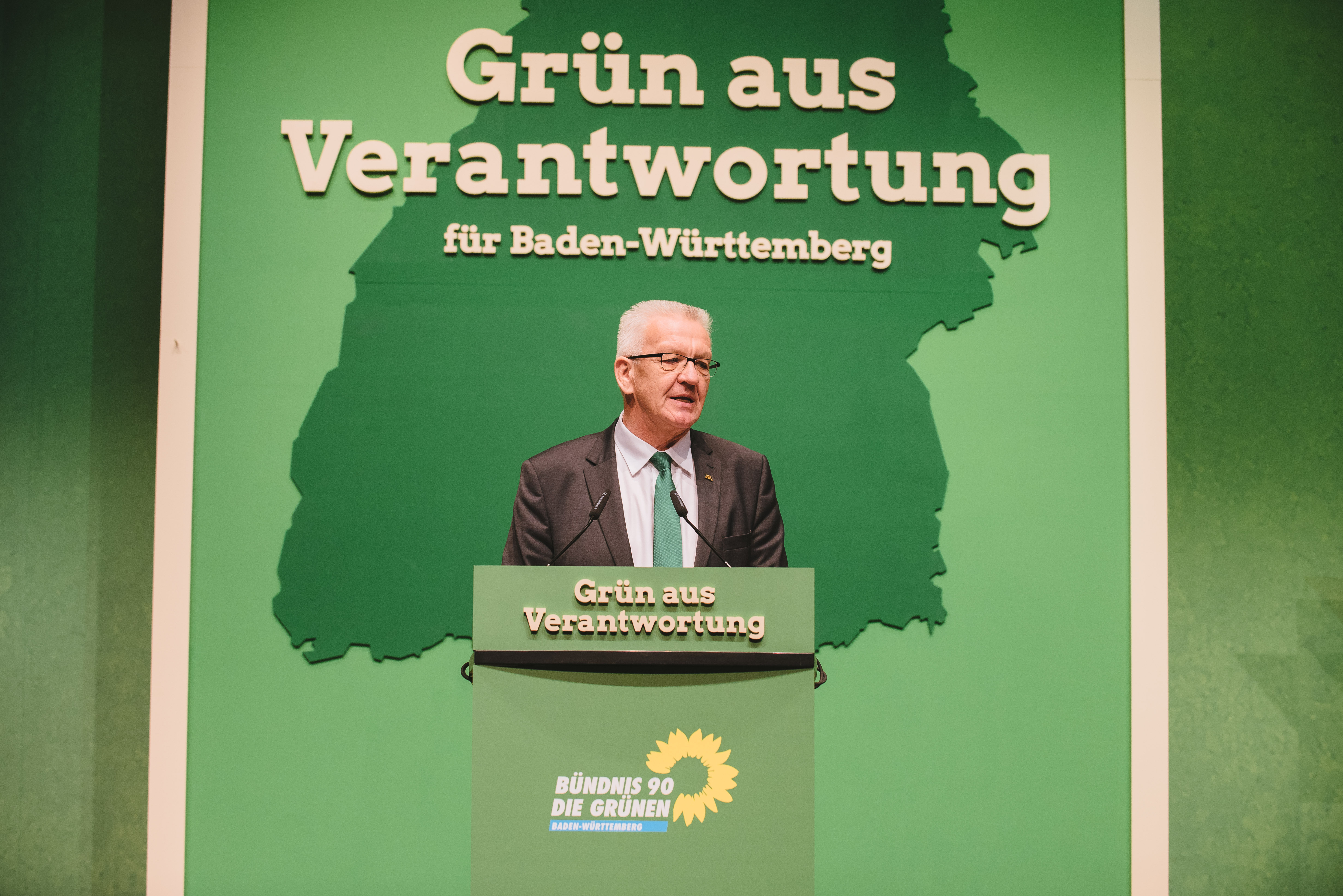 Rede des grünen Spitzenkandidaten, Bündnis 90/Die Grünen Baden-Württemberg