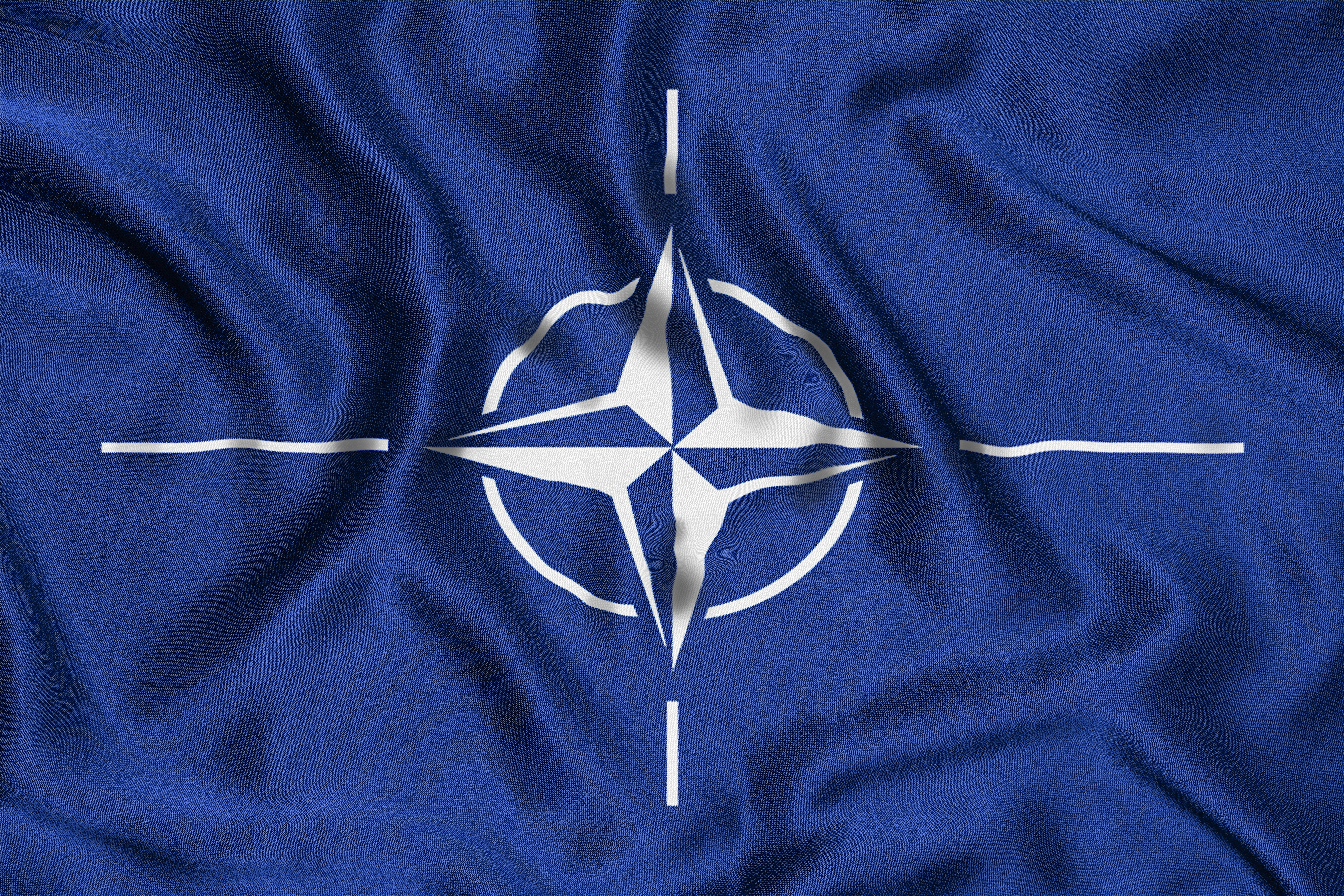 Drapeau de l’Organisation du Traité de l’Atlantique Nord (OTAN)