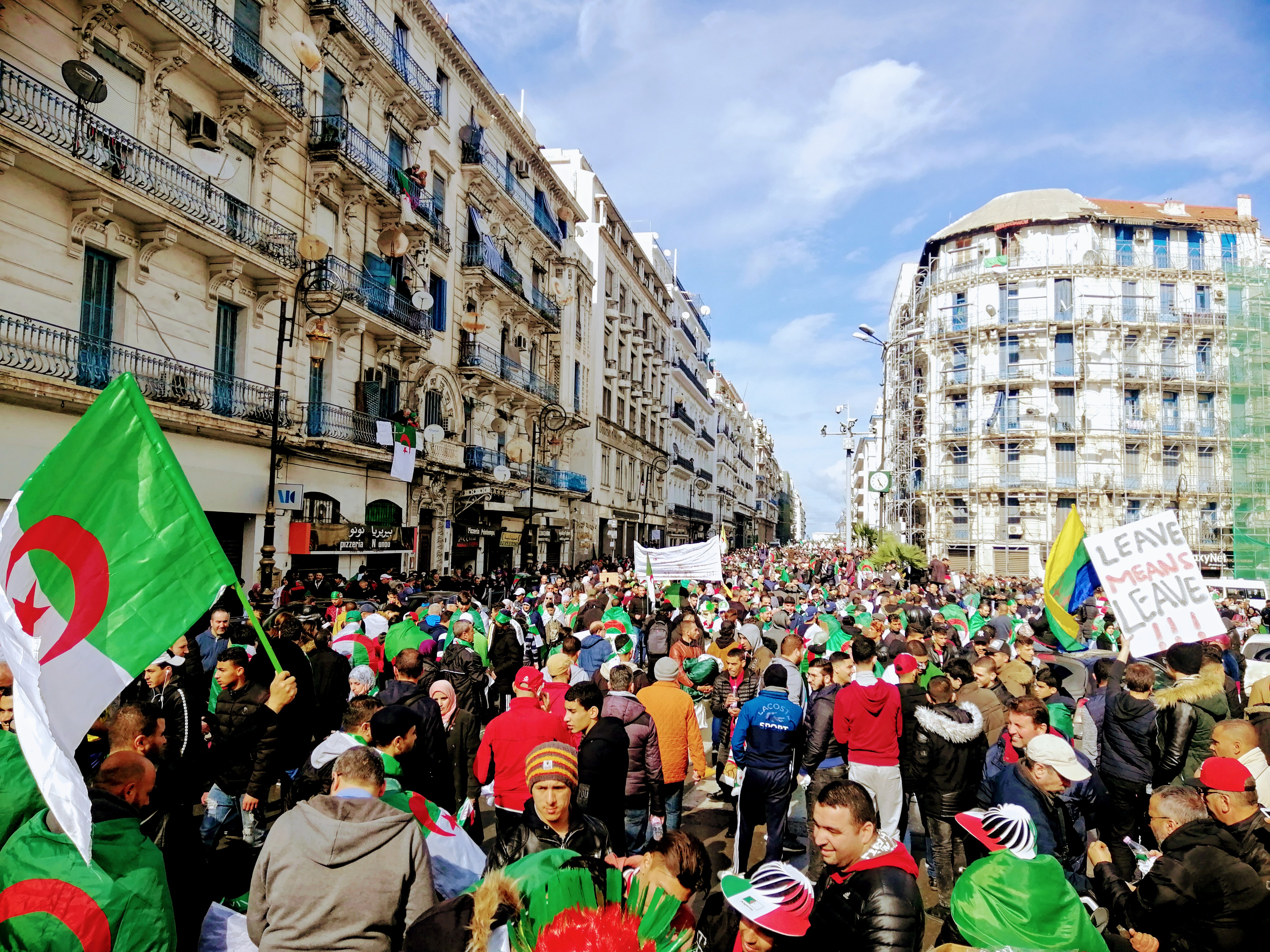 Algeria protest D. Ghanem