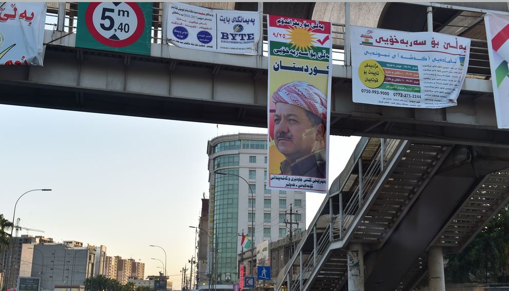 Erbil, 23 September 2017: Iraqi Kurdistan regional independence referendum