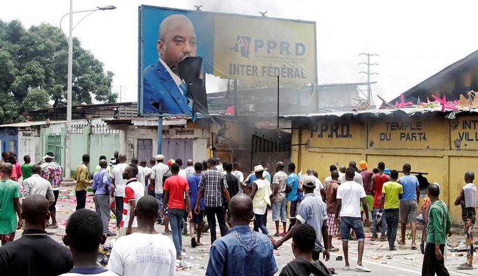 Manifestation à Kinshasa, 21 janvier 2018