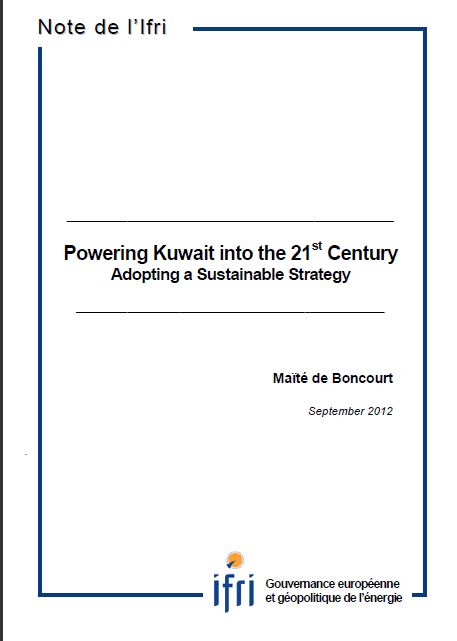 Powering Kuwait into the 21st Century: Adopting a Sustainable Strategy