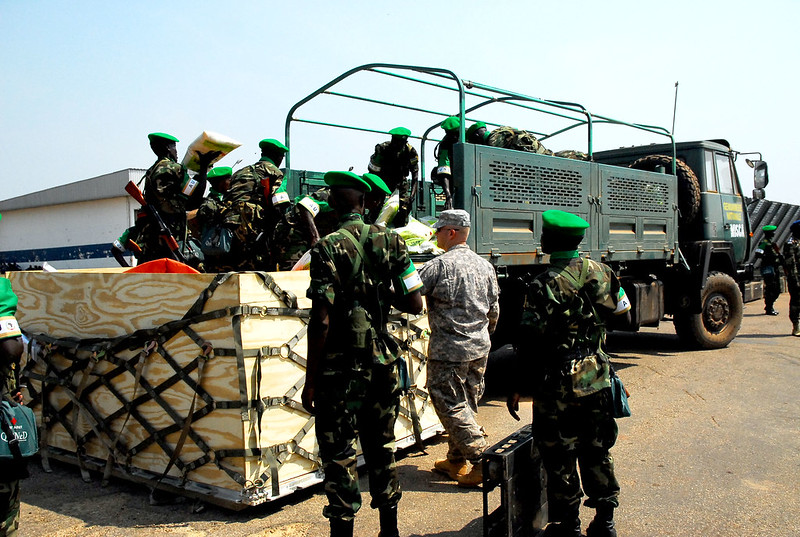 Mission internationale de soutien à la Centrafrique sous conduite africaine, Bangui 