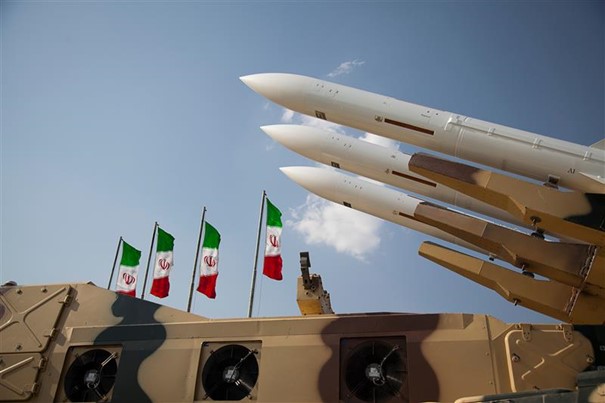 Tehran - September 9, 2019, Military Museum, Offensive Missiles of the Armed Forces of the Islamic Republic of Iran