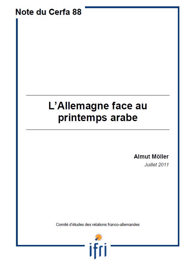 L'Allemagne face au printemps arabe