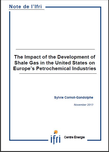 The Impact of the Development of Shale Gas in the United States on Europa's Petrochemical Industries