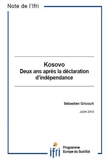 Kosovo : deux ans après la déclaration d'indépendance