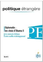 Politique étrangère, vol. 78, n° 2, été 2013 