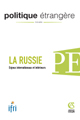 La dialogue énergétique UE-Russie: concurrence contre monopoles