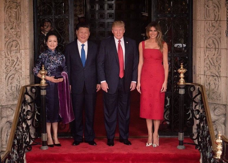 Donald Trump et Xi Jiping Avril 2017