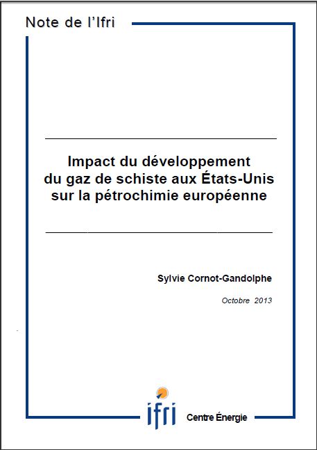 Impact du développement des gaz de schiste aux États-Unis sur la pétrochimie européenne