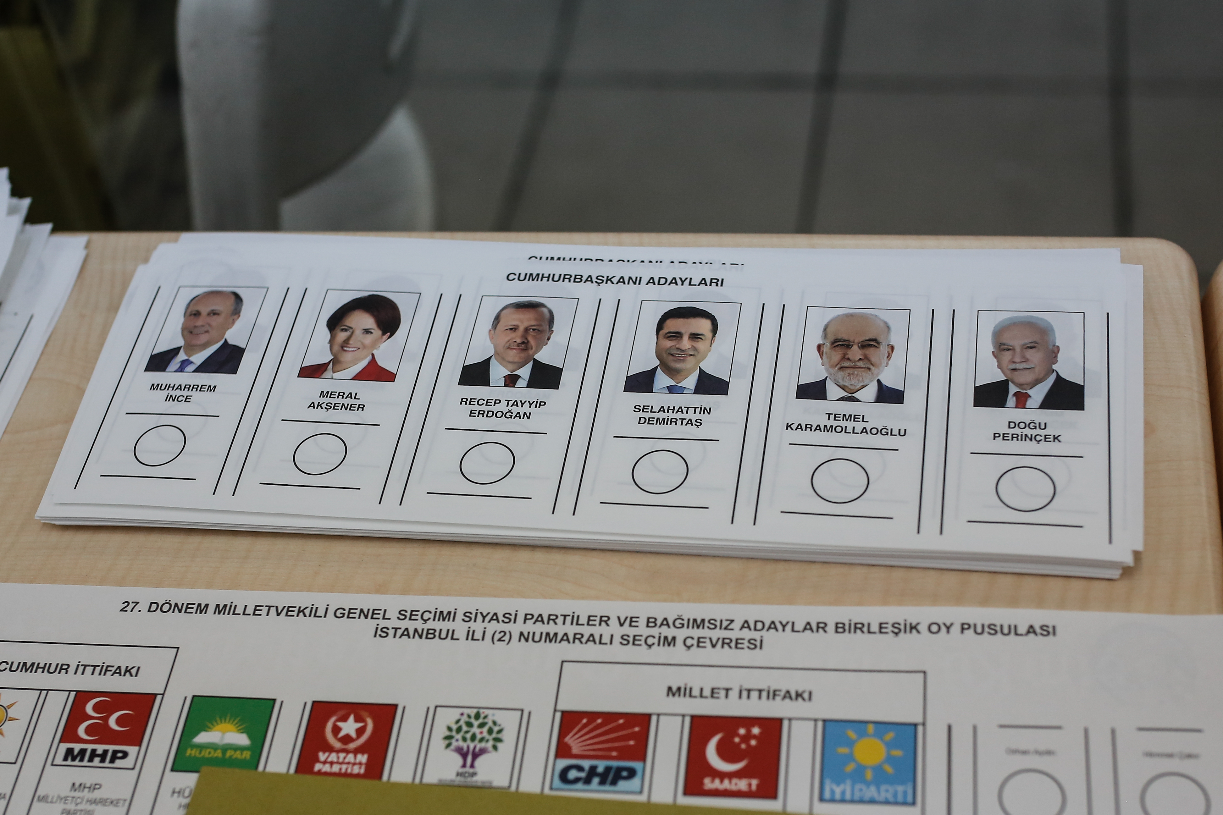 bulletins elections Turquie 2018