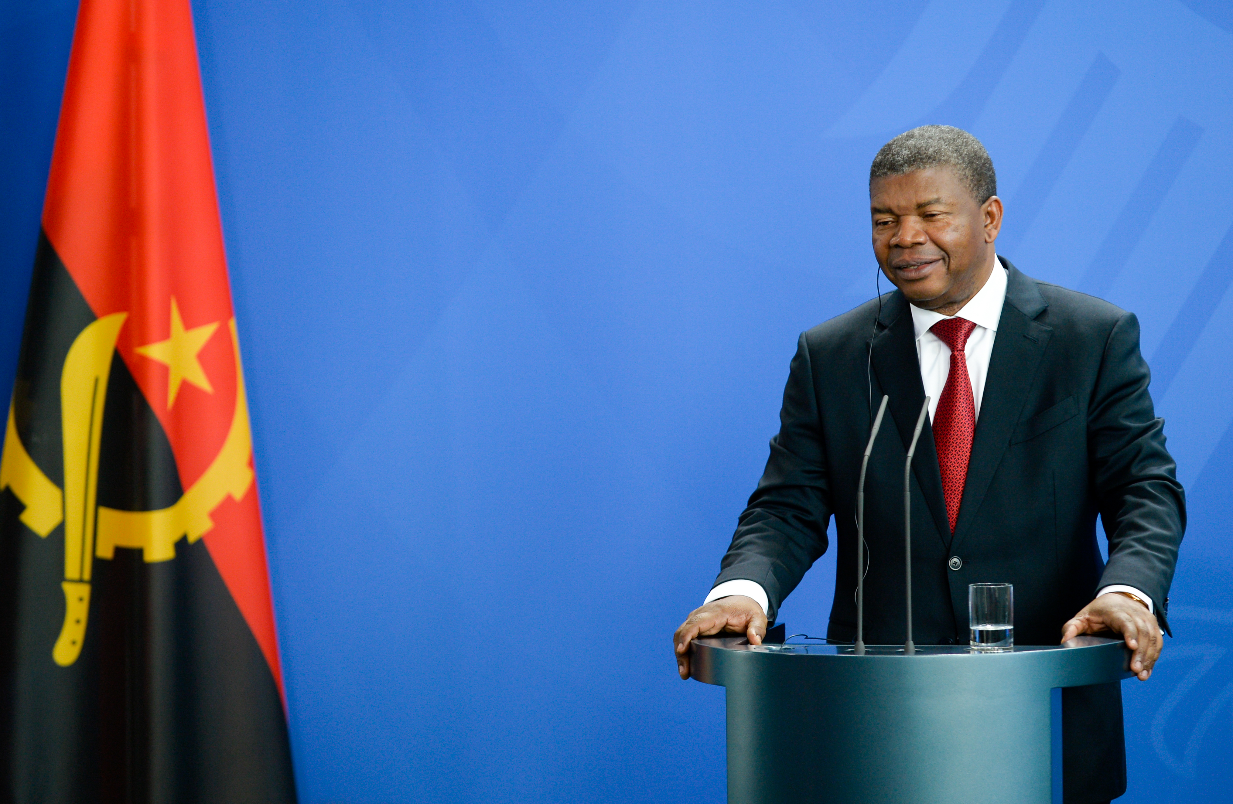 Le président d'Angola João Lourenço