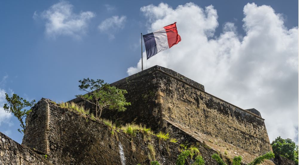 Fort Saint-Louis de la Marine nationale, Martinique.