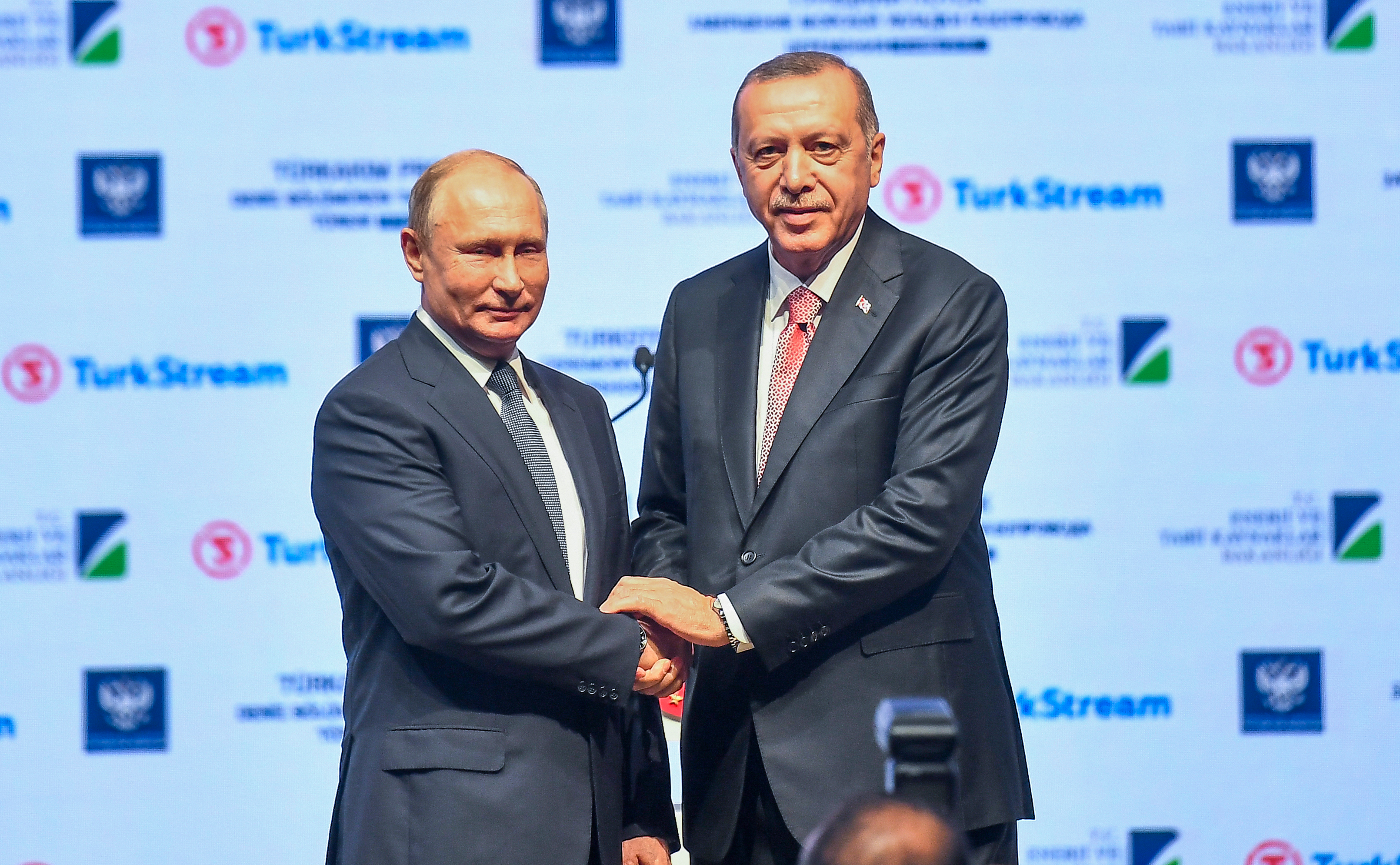 Erdogan et Poutine à Istanbul en 2018