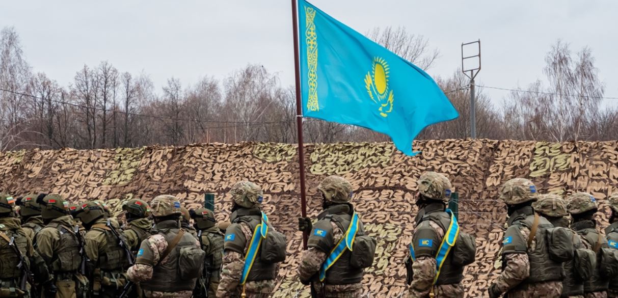 Kazan, Russie. 8 novembre 2021. Soldats des forces armées du Kazakhstan.