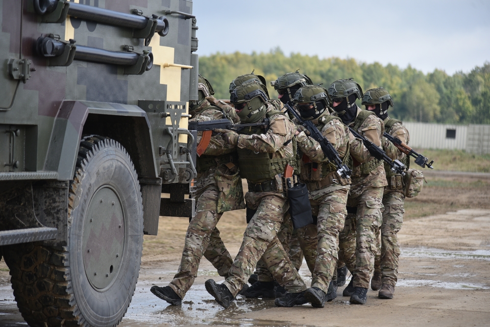 Soldats ukrainiens