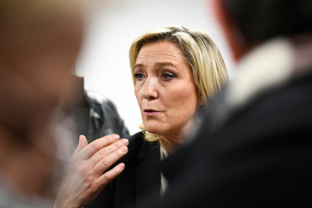 Marine Le Pen, Rassemblement National candidate for the French presidential election, Paris - November 15, 2021