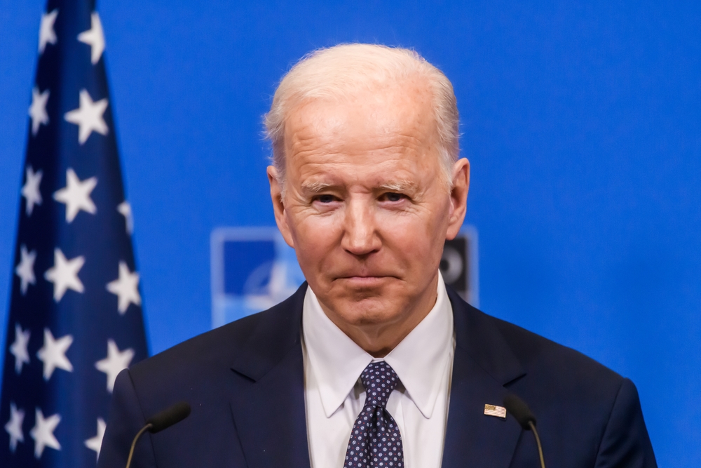 Le Président Joe Biden, Sommet extraordinaire de l'OTAN 2022, Bruxelles, 24 mars 2022