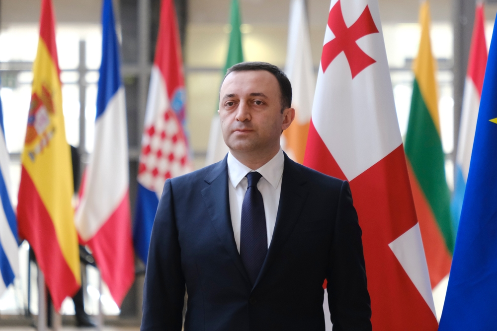 Irakli Garibashvili, Premier ministre de la Géorgie, Bruxelles, 17 mai 2022